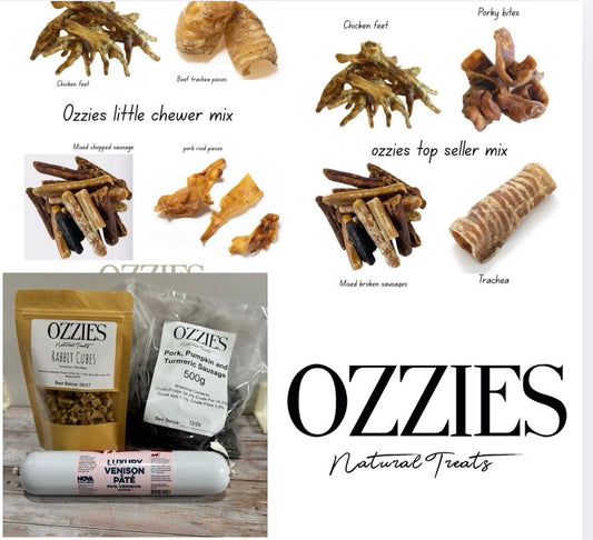 Create Your Dog’s Dream Natural Treat Box 🐶
 Free Delivery & Over 3kg of Treats